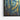 Galactic Desert Glow Framed Canvas (Black) / 48 x 32