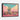 Cactus Color Starbursts Framed Canvas (Black) / 32 x 24