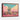 Cactus Color Starbursts Framed Canvas (Walnut) / 32 x 24