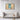 Turquoise Threshold Whimsy Framed Canvas (Black) / 30 x 20
