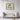 Turquoise Threshold Whimsy Framed Canvas (Walnut) / 48 x 32