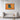 Window Silhouette Framed Canvas (Black) / 48 x 32