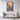 Parisian Sunset Collage Framed Canvas (Black) / 32 x 48