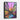 Parisian Neon Nights Framed Canvas (Black) / 11 x 14