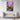 Parisian Neon Nights Framed Canvas (Walnut) / 32 x 48