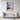 Tropical Hues Skyline Framed Canvas (Black) / 24 x 32