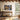 Twilight Market Stroll Framed Canvas (Black) / 48 x 32