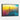 Spectrum Cityscape Framed Canvas (Black) / 30 x 20