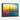 Spectrum Cityscape Framed Canvas (Black) / 32 x 24