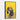 Yellow Dreamscape Framed Canvas (Black) / 20 x 30