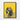 Yellow Dreamscape Framed Canvas (Black) / 18 x 24