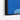 Azure Abstraction Framed Canvas (Black) / 32 x 48