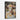 Floral Bath Calf Framed Canvas (Black) / 32 x 48