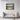 Majestic Mountain Path Framed Canvas (Black) / 32 x 24