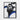 Bold Blue Strides Framed Canvas (Black) / 24 x 32