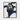 Bold Blue Strides Framed Canvas (Black) / 8 x 10