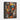 Abstract Mosaic Portrait Framed Canvas (Black) / 11 x 14