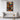 Abstract Mosaic Portrait Framed Canvas (Walnut) / 32 x 48