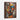 Abstract Mosaic Portrait Framed Canvas (Walnut) / 18 x 24