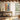 Colorful Childhood Walk Framed Canvas (Black) / 32 x 48