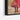Floral Harmony Portrait Framed Canvas (Black) / 32 x 48