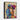 Passionate Patchwork Portrait Framed Canvas (Black) / 16 x 20
