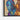 Passionate Patchwork Portrait Framed Canvas (Black) / 16 x 20