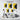 Bold Yellow Silhouette Canvas Wrap / 32 x 48