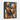 Mosaic Faces Framed Canvas (Black) / 16 x 20