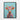 Vivid Floral Bovine Framed Canvas (Black) / 18 x 24