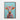 Vivid Floral Bovine Framed Canvas (Walnut) / 20 x 30