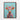 Vivid Floral Bovine Framed Canvas (Walnut) / 24 x 32