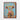 Rustic Vibrant Cow Framed Canvas (Walnut) / 30 x 40
