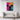 Neon Bovine Bliss Framed Canvas (Black) / 30 x 40