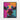 Neon Bovine Bliss Framed Canvas (Black) / 16 x 20