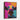 Neon Bovine Bliss Framed Canvas (Walnut) / 8 x 10