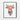 Flowering Bovine Portrait Framed Canvas (Black) / 16 x 20