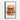 Juicy Burger Splash Framed Canvas (Black) / 20 x 30