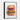 Juicy Burger Splash Framed Canvas (Black) / 11 x 14