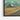 Rustic Mountain Roadway Framed Canvas (Black) / 20 x 16