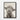 Curious Highland Cow Framed Canvas (Black) / 24 x 32