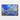 Cosmic Azure Rush Framed Canvas (Black) / 48 x 32