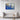 Blue Gold Fusion Framed Canvas (Black) / 30 x 20