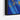 Blue Gold Fusion Framed Canvas (Black) / 24 x 18