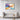 Color Surge Abstract Framed Canvas (Black) / 30 x 20