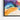 Color Surge Abstract Framed Canvas (Black) / 48 x 32
