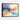 Color Surge Abstract Framed Canvas (Black) / 32 x 24