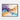 Color Surge Abstract Framed Canvas (Black) / 14 x 11