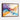 Color Surge Abstract Framed Canvas (Walnut) / 32 x 24