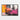 Urban Color Blocks Framed Canvas (Black) / 30 x 20